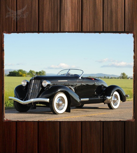 Металлическая табличка Auburn 852 SC Speedster Металлическая табличка Auburn 852 SC Speedster